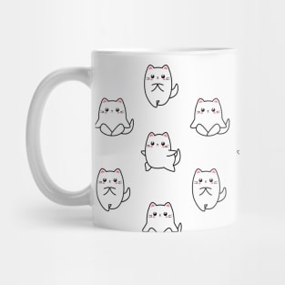 Cute cat yoga. Mug